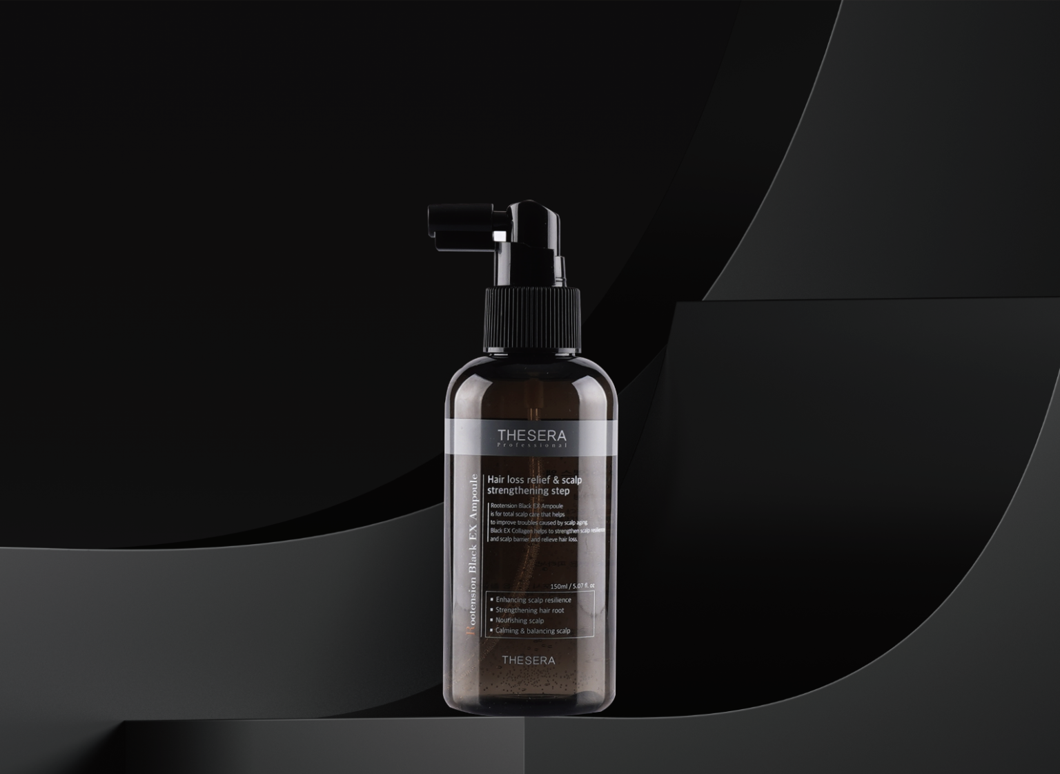 Rootension black ampoule